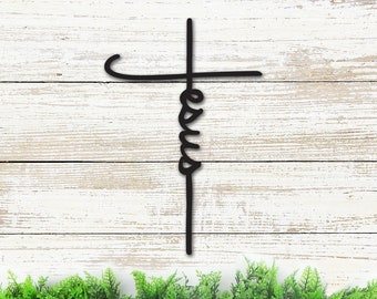 INSPIRATIONAL METAL WORD SIGN JESUS BLESSED FAITH Religious Inspirational Pastor INSPIRATIONAL METAL WORD SIGN JESUS BLESSED FAITH Religious Inspirational Pastor