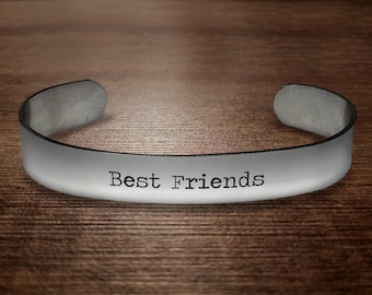 Best Friends Bracelet / Best Friend Birthday Gift / Gift for Best Friend / BFF Gift / Personalized Jewelry
