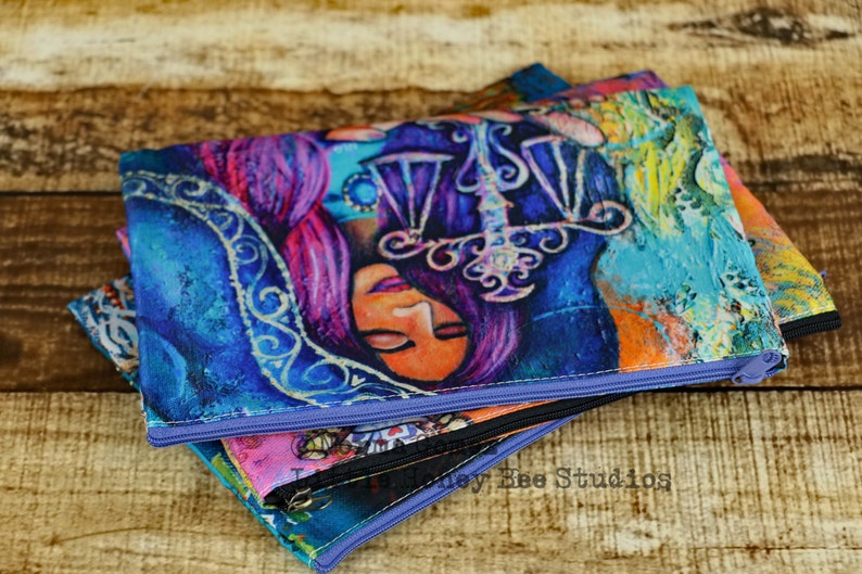 Justice Cosmetic Bag Libra Makeup Bag Fantasy Art Gifts Etsy