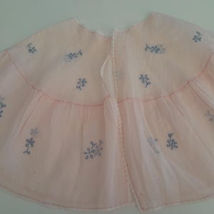 Peinador vintage bordado a mano años 60