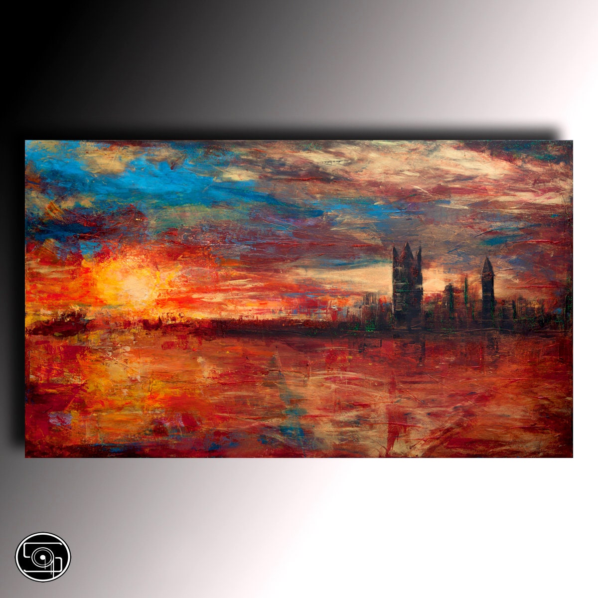 Painting on Canvas Original Abstract Painting Acrylic Large Etsy UK