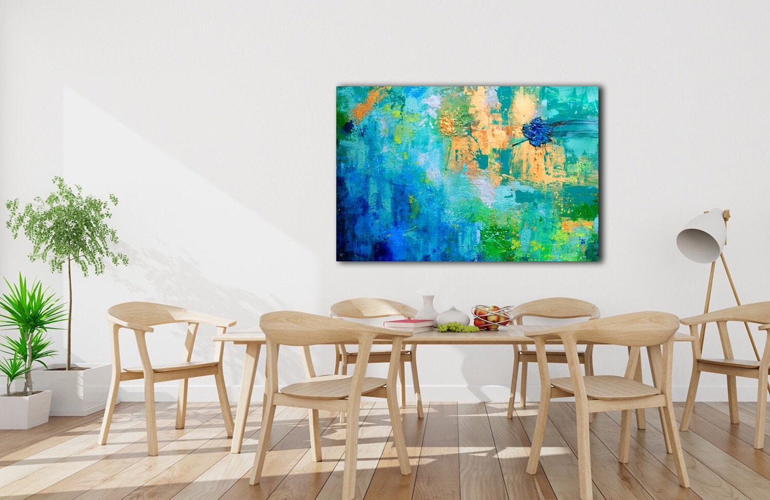 Art ABSTRACT PAINTING Original on Canvas wall art painting UK Etsy