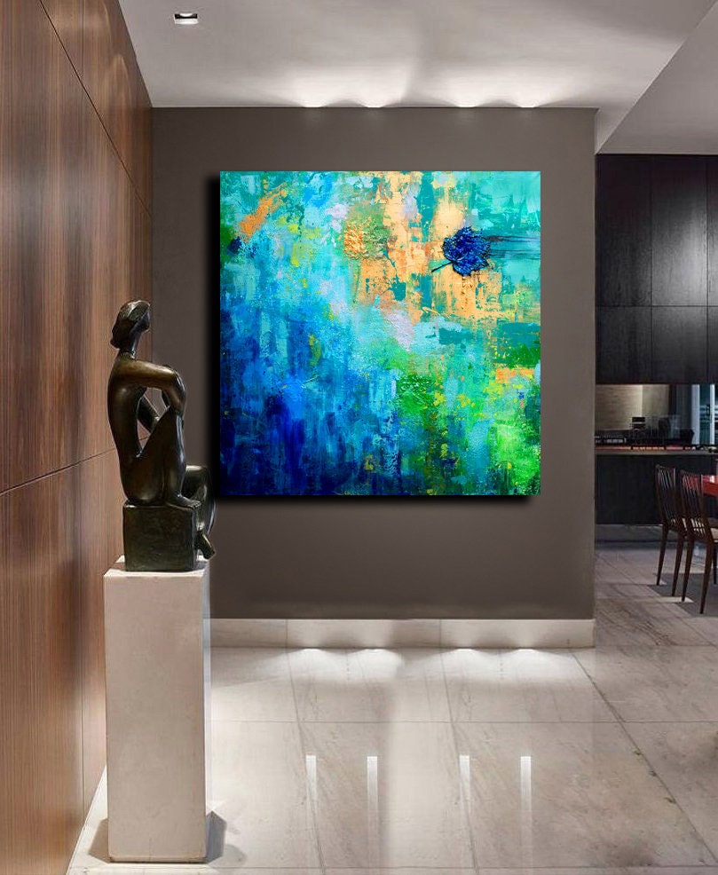 Art ABSTRACT PAINTING Original on Canvas wall art painting UK Etsy