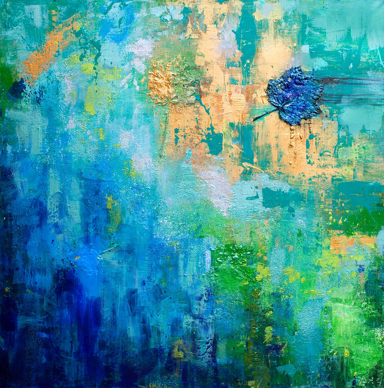 Art ABSTRACT PAINTING Original on Canvas wall art painting UK Etsy