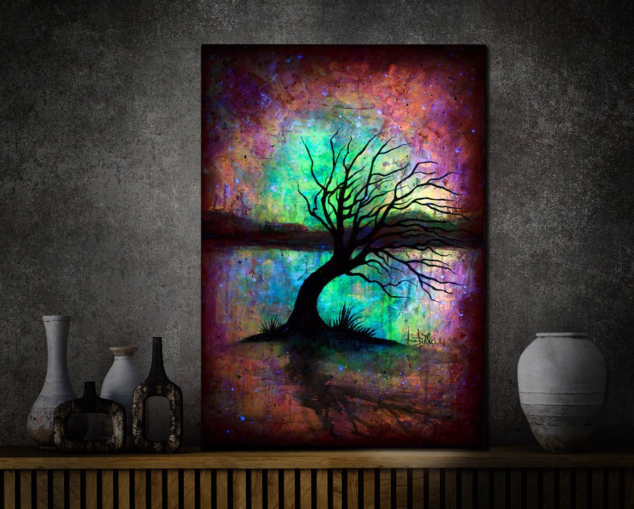 Glow in the Dark Acrylic Painting - 2020Acrylic - Paintings & Prints,  Abstract, Other Abstract - ArtPal