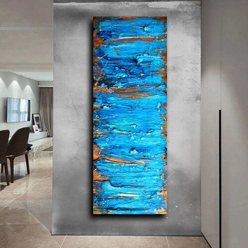 Original Abstract Wall Art Painting on Canvas Modern Wall Art Etsy