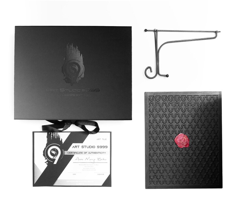 Luxury Gift Ideas . Ceramic Art Tiles. Table Decor Home Etsy UK