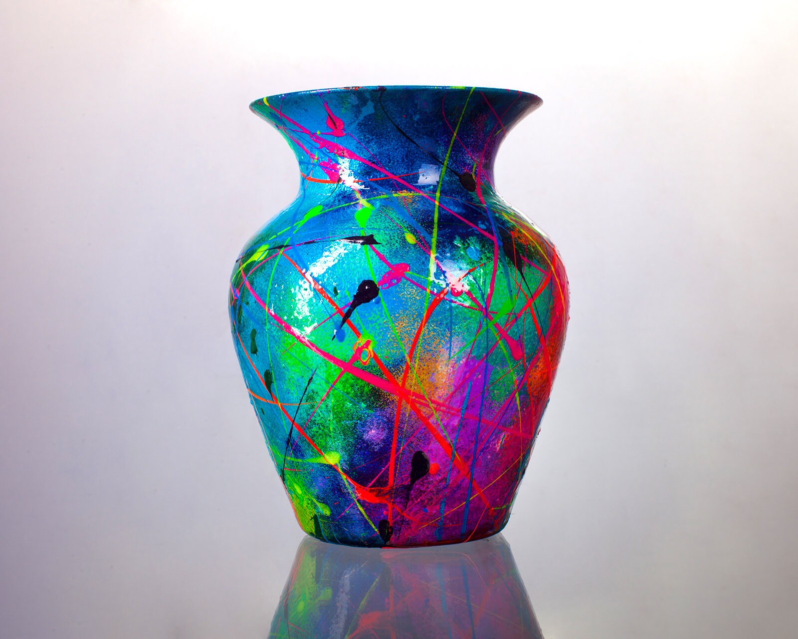 HOME DECOR accessories resin art VASE abstract modern vase Etsy