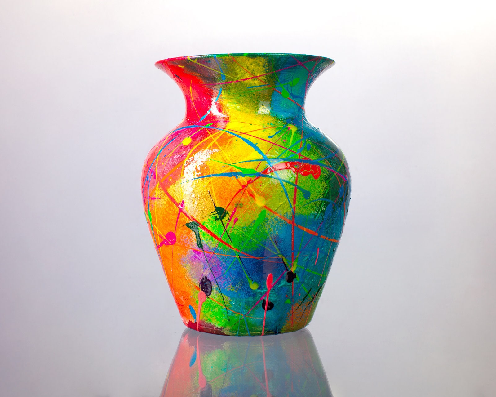 HOME DECOR accessories resin art VASE abstract modern vase Etsy