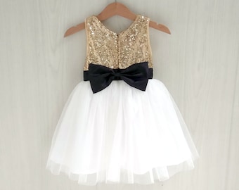 black and gold theme dress