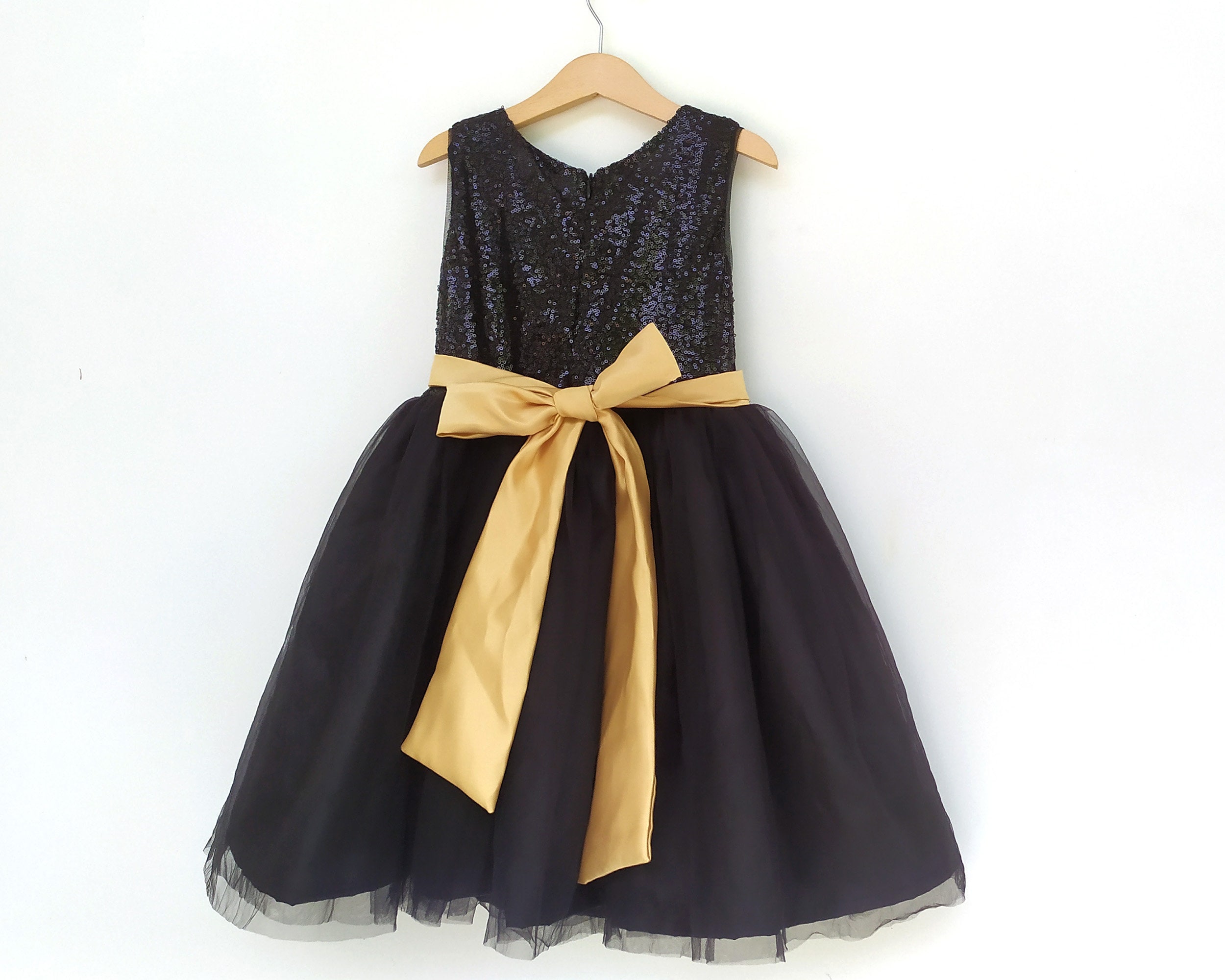 Junior Bridesmaid Dress Gold - Etsy