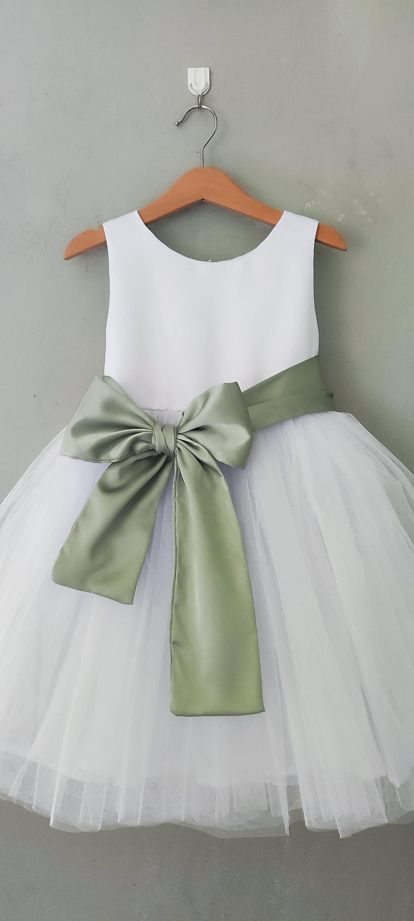 white dress with sage green flowers White & Sage Green Floral Embroidered Midi Dress Timeless Garden Elegance with Modern Sophistication, https://reurl.cc/K29Agj
