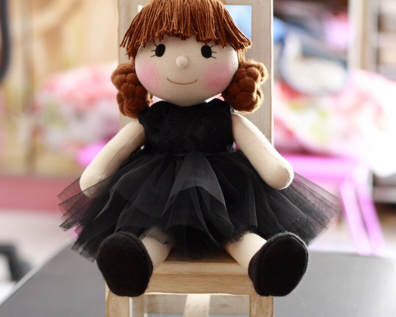 Flower Girl Gift Ballerina Doll Flower Girl Proposal Doll Etsy