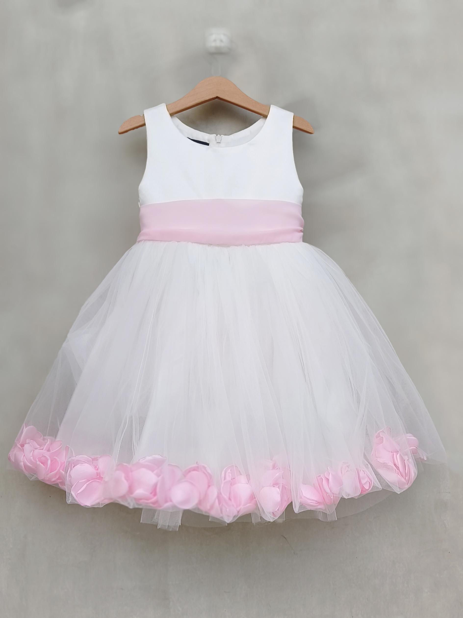 princess polly baby blue dress Royal Blue High Low Junior Bridesmaid Dress,Satin Girls Special Occasion Dress,JB00057, J14 / Burgundy main image 0