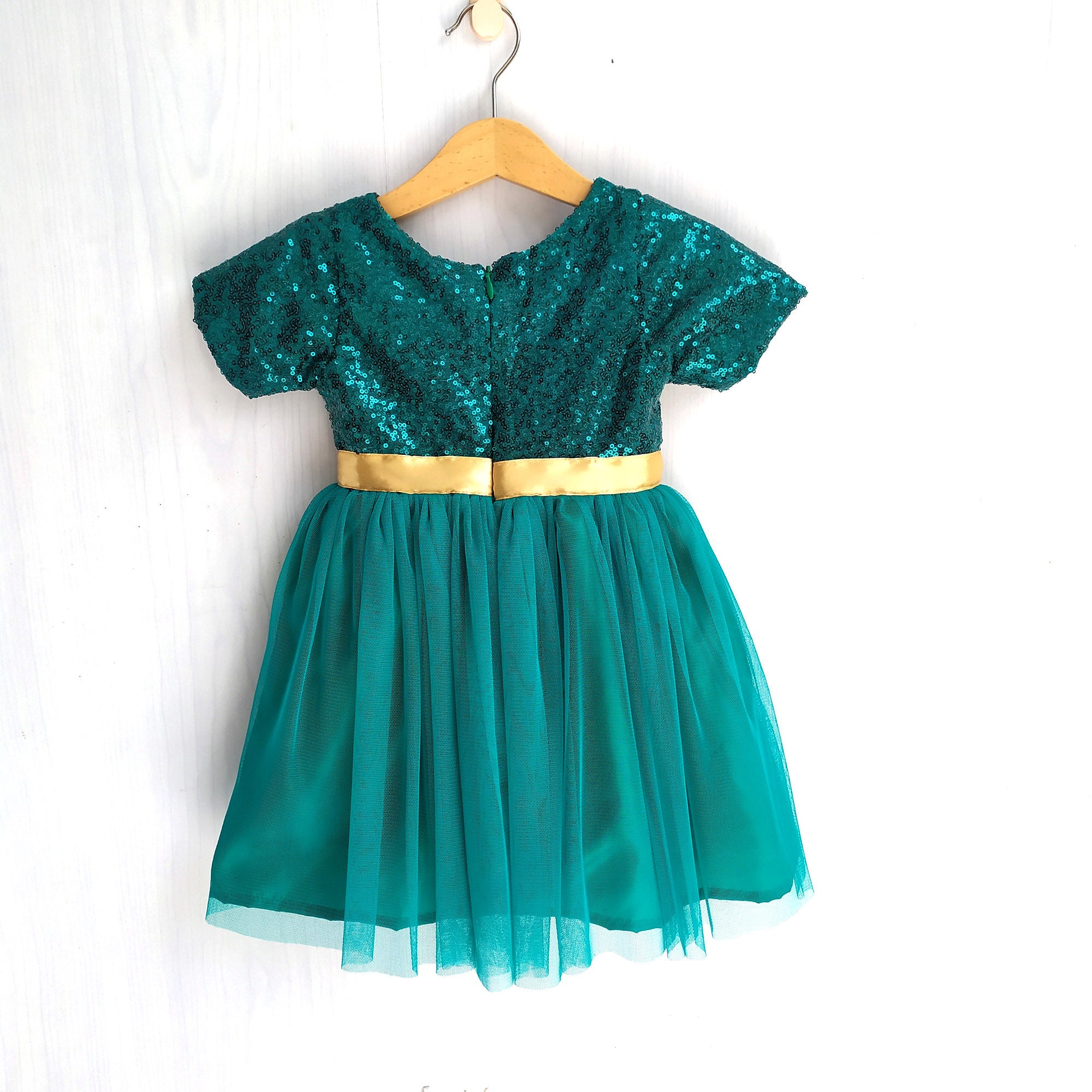 green and gold short dress Alizee Green Metallic Short Dress – Afwah main image 1