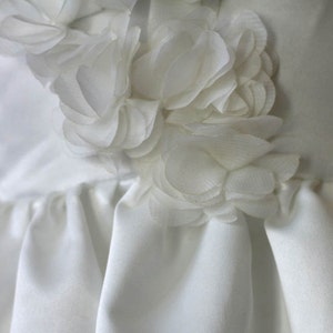 plain ivory flower girl dresses