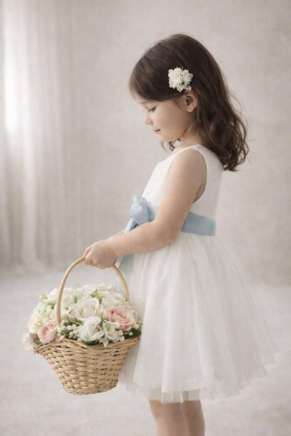 FYMNSI Vestito Lungo Principessa Per Bambina – Tulle E Pizzo, Maniche 3/4, Per Matrimoni E Comunioni, Rosso, 4-14 Anni