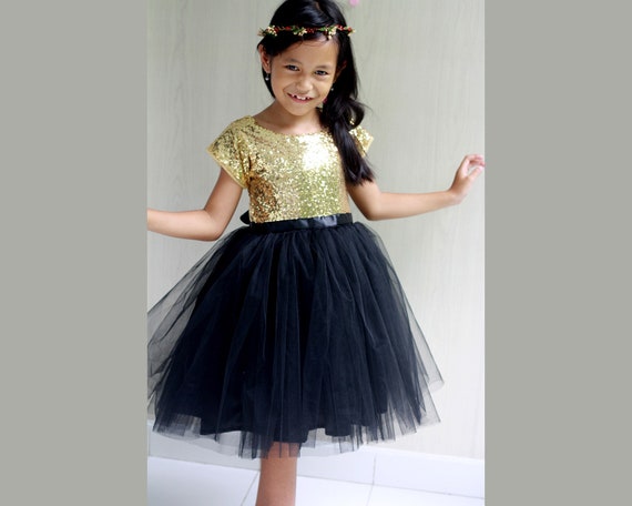 gold sequin tutu