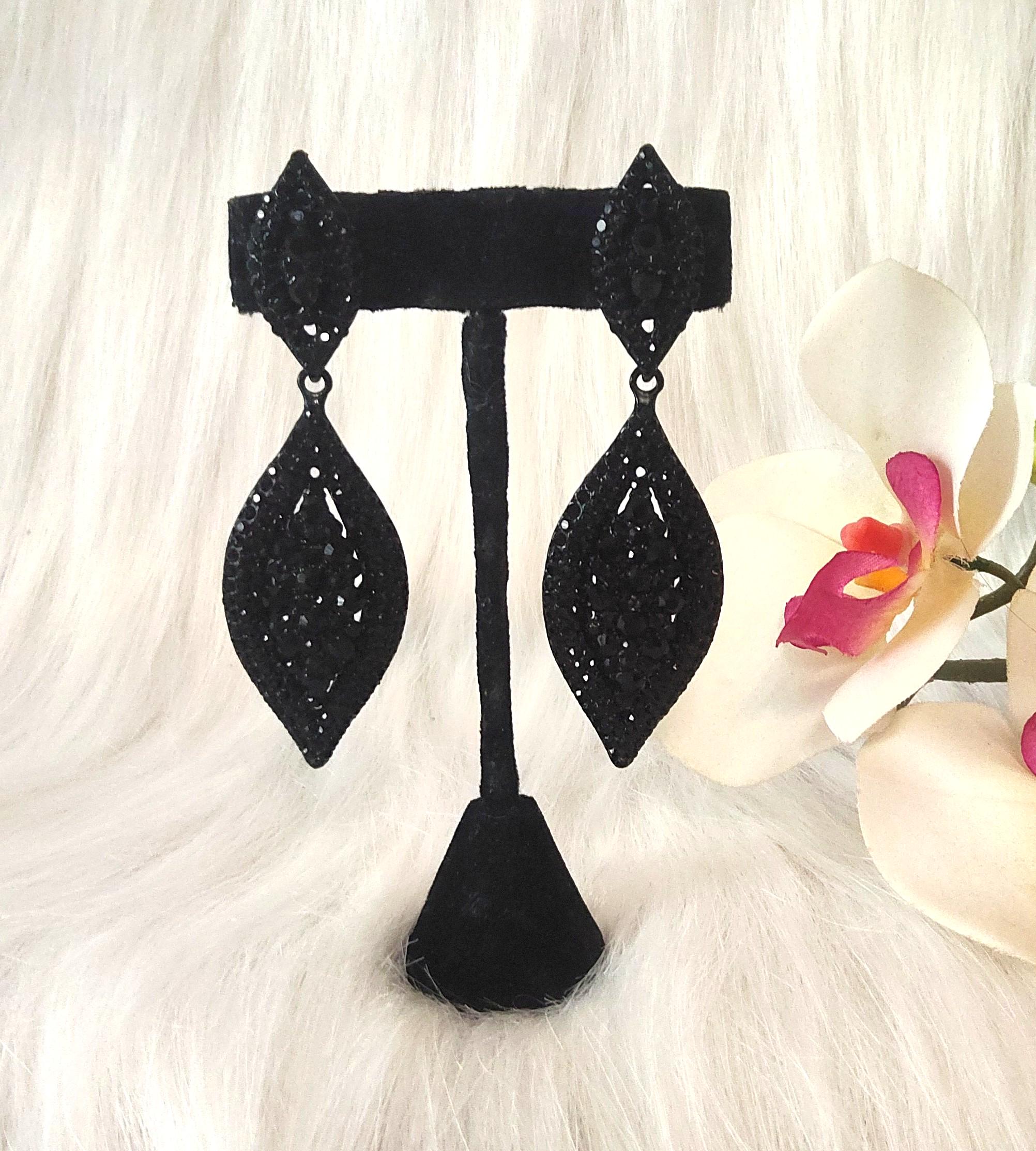 prom jewelry for black dress Jersey Tank Maxi Dress with Pockets for Tall Women in Black XL / Extra Tall / Black