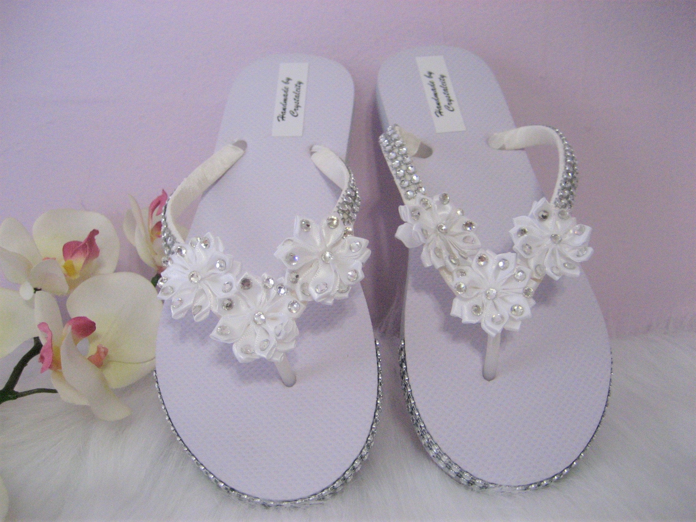 Cute Flower Shoe Clip, Bridesmaid Shoe Clip, Prom Shoe Clip, Formal Shoe, Floral Sandal Shoe Clip, Satin Fabric Shoe Clips, Flip Flop Flower