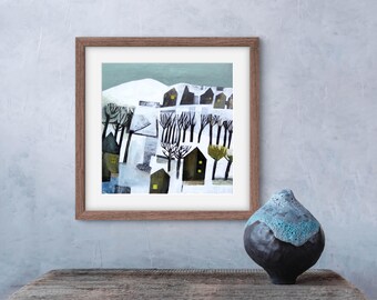 Deep Winter - A2 limited edition giclée print signed and numbered by Esté MacLeod