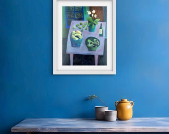 Dusk - A2 limited edition giclée print signed and numbered by Esté MacLeod
