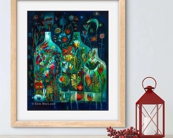 Look Closely - A2 giclée print signed by Esté MacLeod