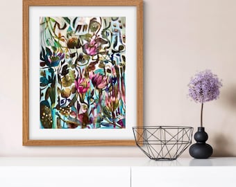 Tranquille - A2 limited edition giclée print signed and numbered by Esté MacLeod
