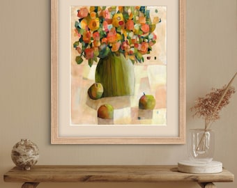 Peche - A2 limited edition giclée print signed and numbered by Esté MacLeod