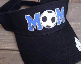 Soccer mom sun visors, all sport visors available in your team colors!