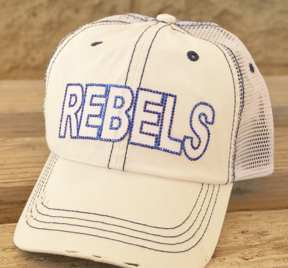 bling baseball mom caps