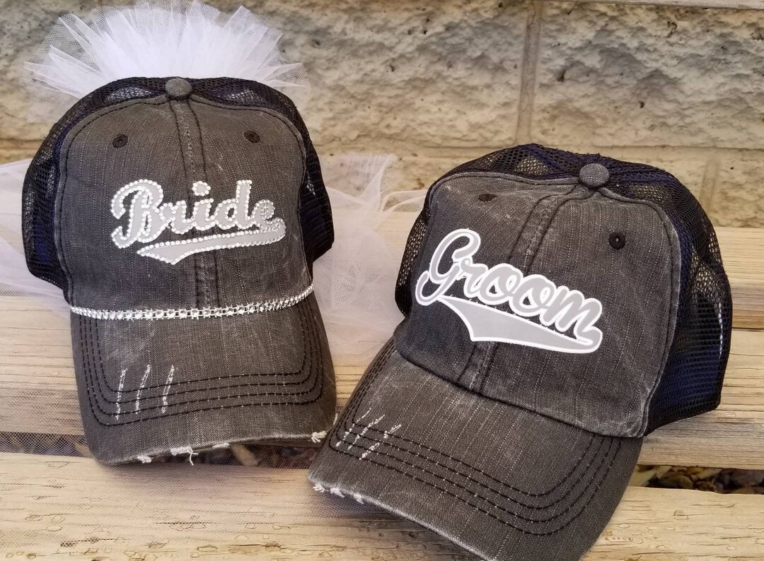 Bride Baseball Hat With Veil for Baseball Game Bachelorette Etsy