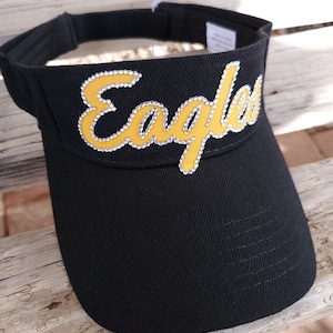 Custom Team Sun Visors for baseball moms and softball moms