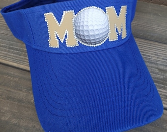 Golf Hats, Golf Mom Hat, Golf Sun Visors, Golf Visor Hats for Mom, Golf Gift for Mom, Golf Caps, Customization available!