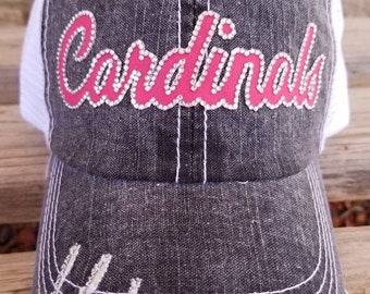 Football Mom Hat, Custom Football Hat, Personalized Mom Football Hat, Custom Team Hats