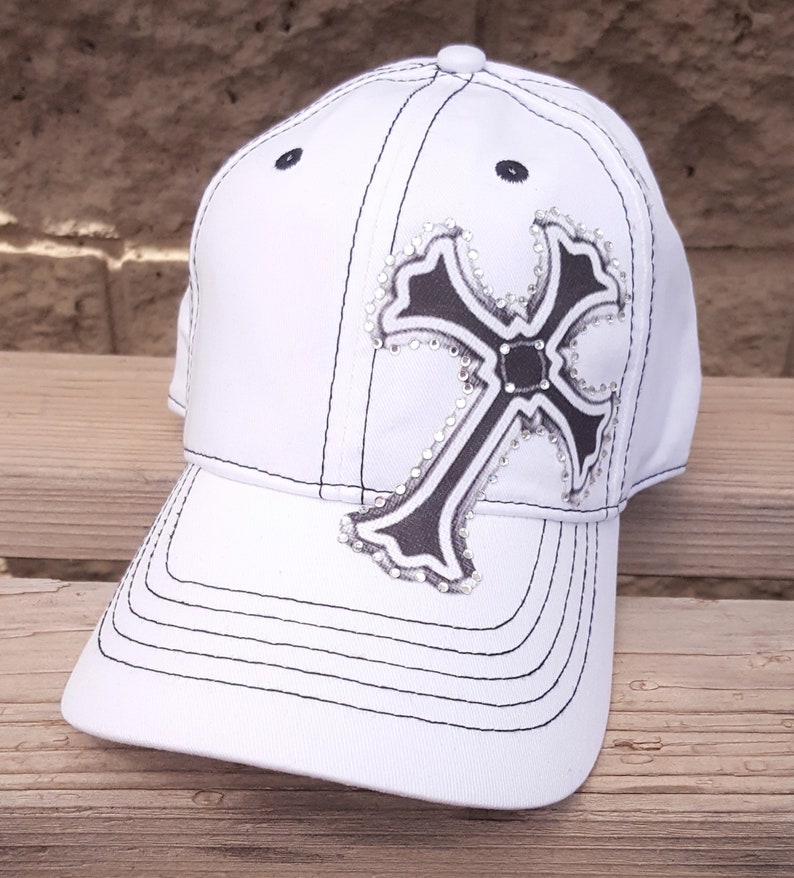 Cross Hats Rhinestone Cross Mesh Trucker Caps Many Colors | Etsy