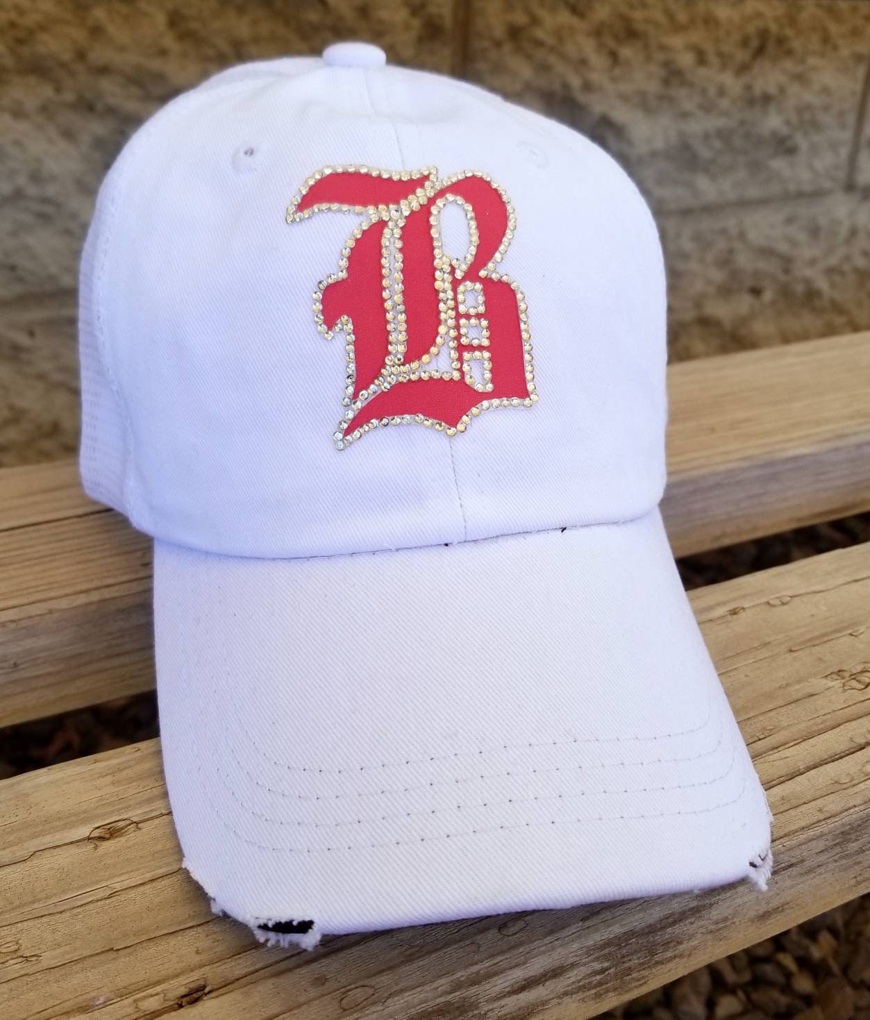 Old English Letter Hats Varsity Letter 