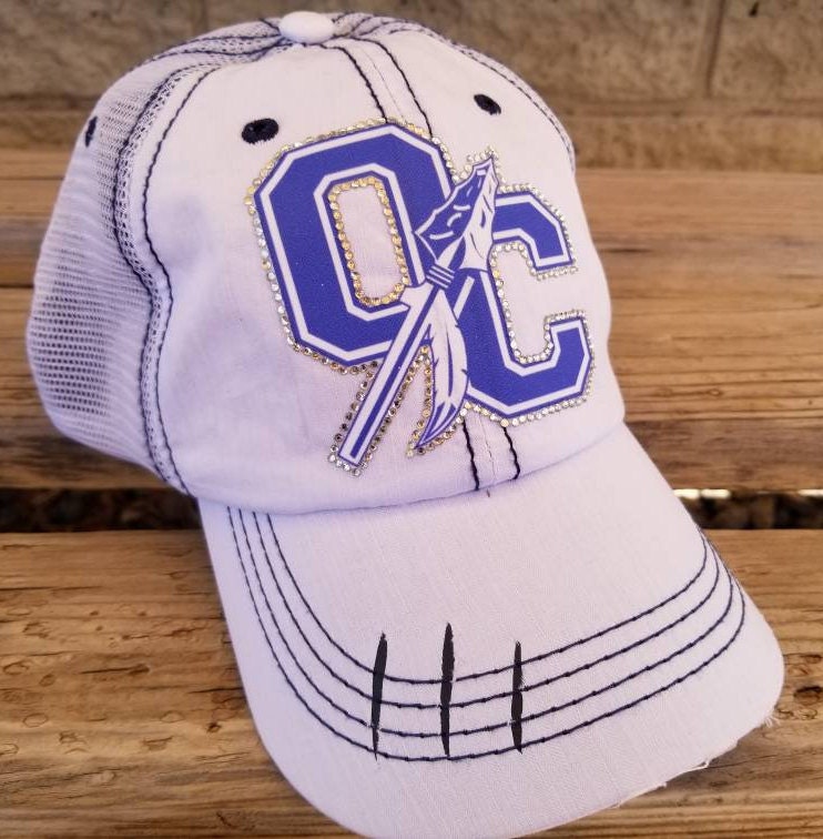 Custom Rhinestone Team Hats With YOUR 