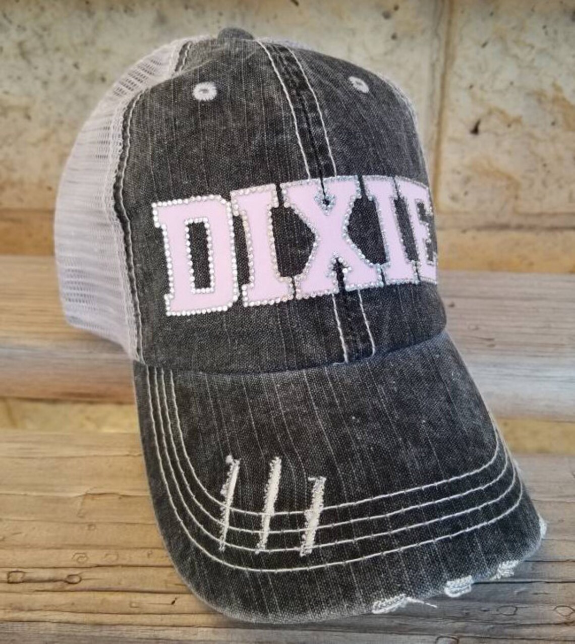 Personalized Name Hat Custom Bling Name Hats Family Name Etsy