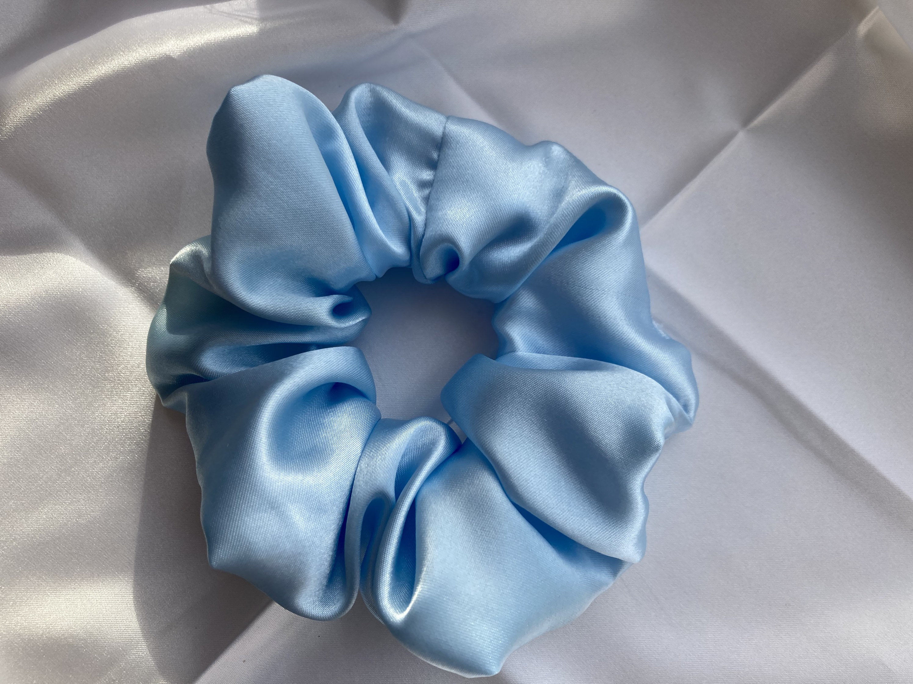 Scrunchie Large scrunchie Satin scrunchie Baby shower Etsy