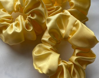 Scrunchie - large scrunchie - yellow accessories