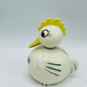 Vintage 1940's Mr. Jack Potts Chick Bank California Pottery Baby Gift image 3