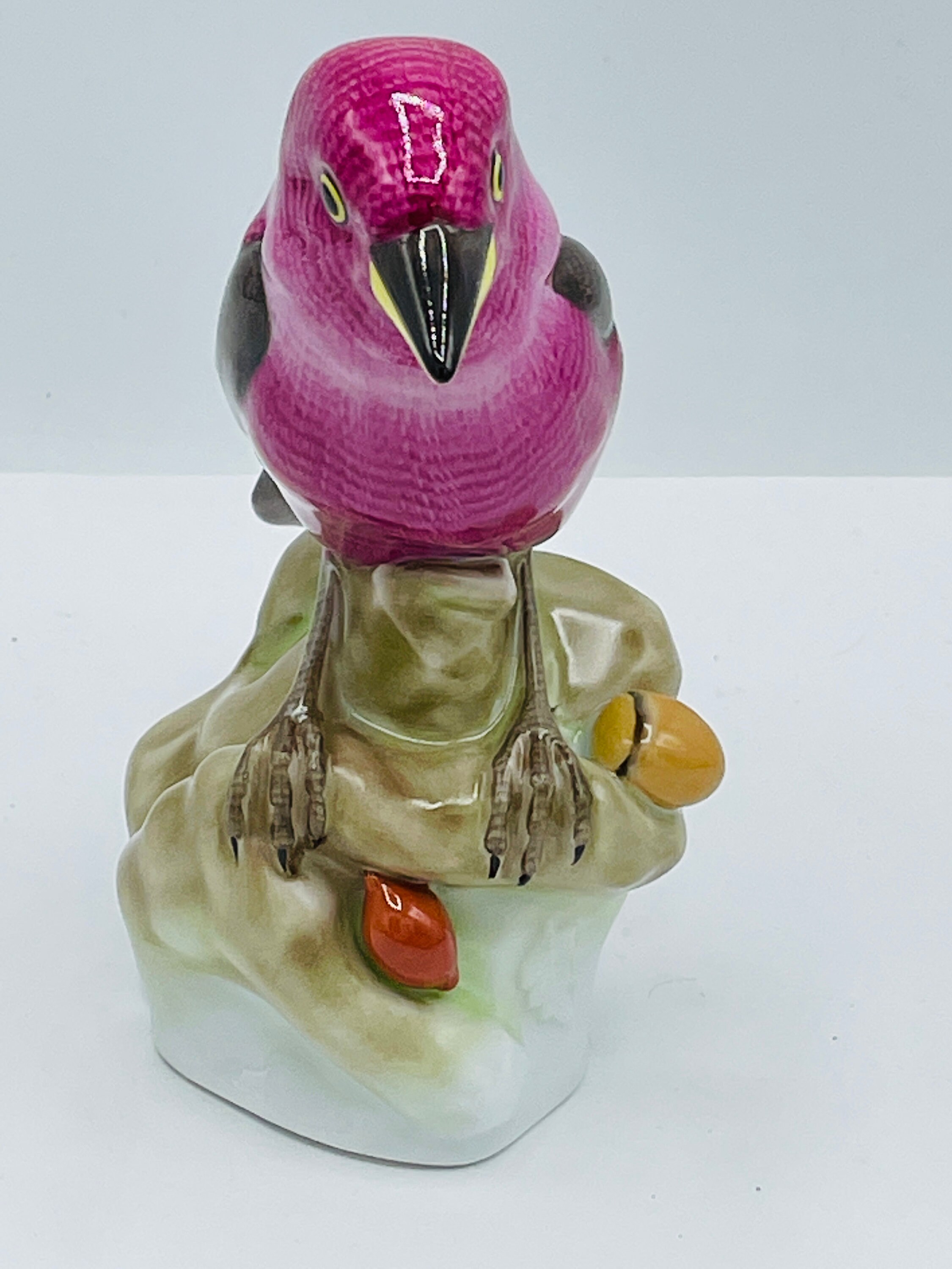 Vintage Herend Cardinal Hand Made Hungary 5.5 Rare Etsy