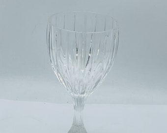 Mikasa PARK LANE Crystal Wine Glass 7" 1 Goblet Glass