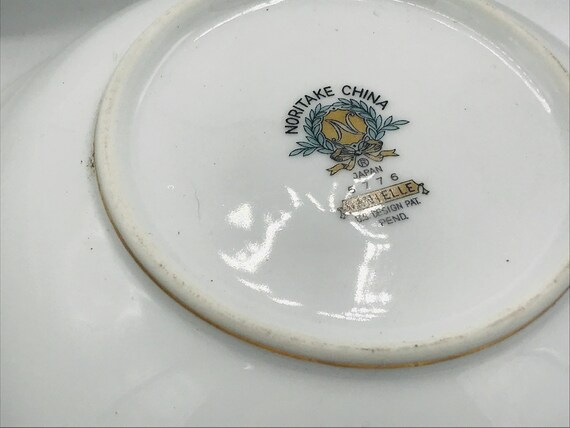 Vintage Set of (6) Noritake China Porcelain Danielle Set/6 Tab