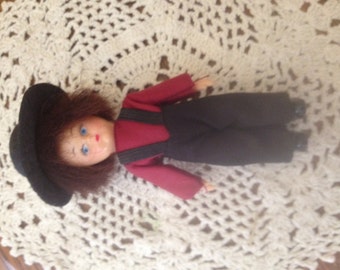 Vintage Amish Doll- 1970 Great Collectible-5"