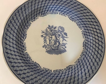 Vintage Spode Blue room Collection Portland Vase Dinner Plate-Mint Condition