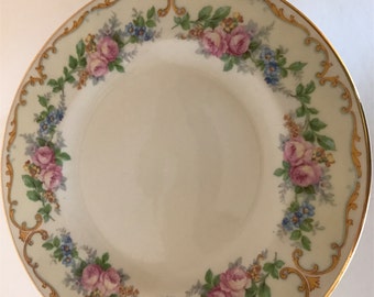 Rare Vintage "Avondale" Pie Desert Plate by Syracuse  7 1/4" Bread & Butter Side Plate, great  condition