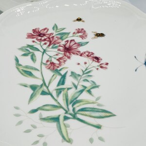 Set of 9 Lenox Butterfly Meadow SWALLOWTAIL Salad 9 Luncheon Plate New With Tags Butterflies image 4