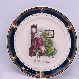 Art Collection by Arklow Decorative plate Made in Ireland &quot;The Pickwick Papers&quot; 10.5&quot; Chip Free